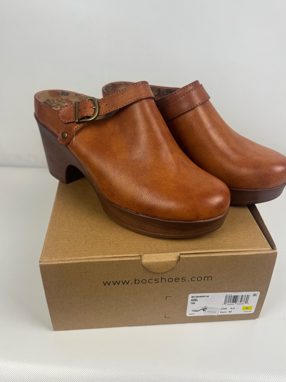 boc ADEL Buckle Clogs size 9.5